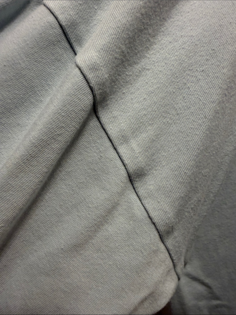 Eileen Fisher Light Blue Relaxed Crewneck Long Sleeve Top - Picture 7 of 8